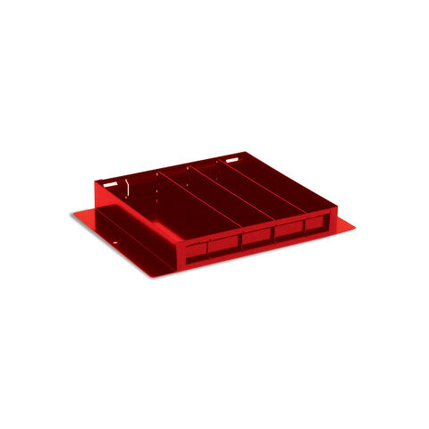 Model 615 Accessory Divider Tray, Steel, 19-1/4 in x 14 in x 3&nbsp;in