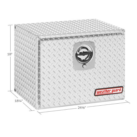 Model 627-0-02 Underbed Box, Aluminum, Compact, 4.3 cu&nbsp;ft
