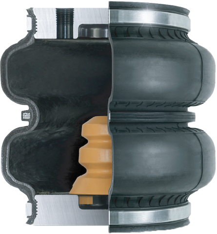 Enthuze Air Suspension Kit 7500 with Jounce For 2017-2025 Ford F-250/F-350/F-450