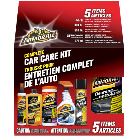 Complete Car Care 5 Piece&nbsp;Kit