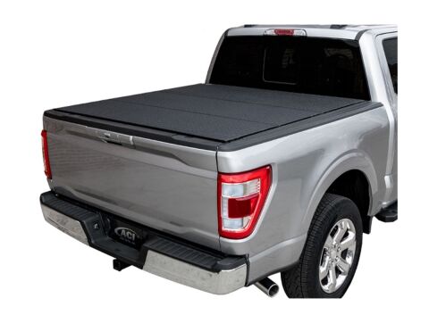 19+ GM 1500 5'8'' Access LOMAX Hard Folding Tonneau Cover - (w/ or w/o Multi Tailgate) (w/o Bedside Storage&nbsp;Box)