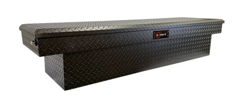 ENTHUZE PUSH BUTTON SADDLE BOX - MATTE BLACK 15