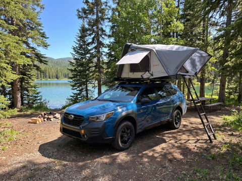 Enthuze 2 Person Hard Shell Rooftop&nbsp;Tent