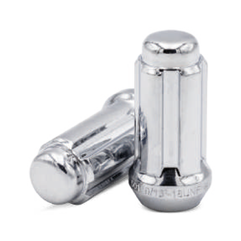 12X1.5MM, CHROME SPLINE LONG CONE&nbsp;49MM