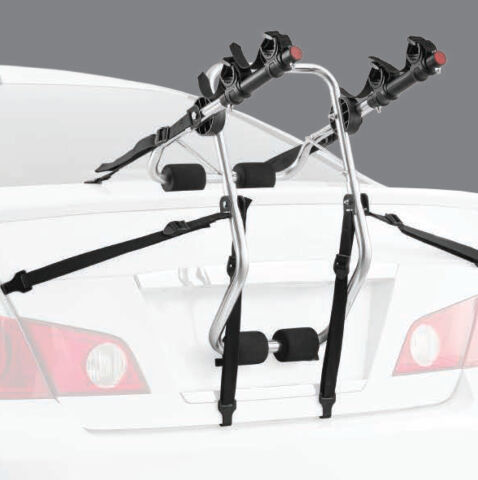 2 BIKE ALUMINUM TRUNK MOUNT ENTHUZE BIKE&nbsp;RACK