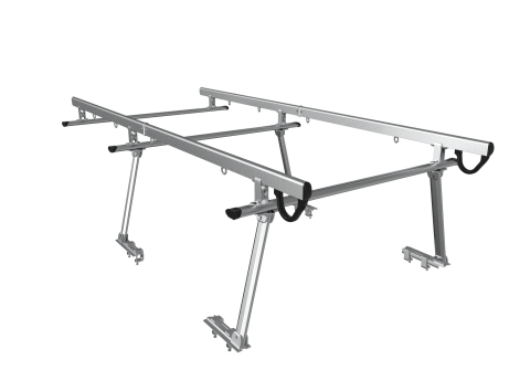 800LBS UNIVERSAL OVER-CAB TRUCK RACK ALUMINUM