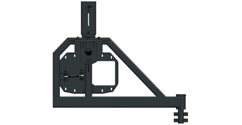 19-20 JL TIRE CARRIER SGL ACTION (ENTJ6500 BUMPER) ENTHUZE JEEP BUMPER ACCESSORY