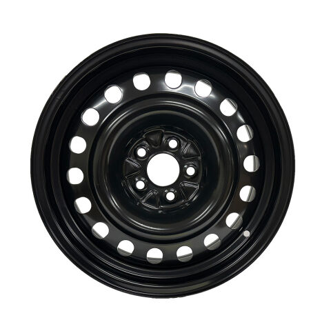 17X6.5 5X108 ET42 CB63.36 BLACK STEEL WHEELBLACK STEEL WHEEL, SEAT CONICAL ACORN&nbsp;M12