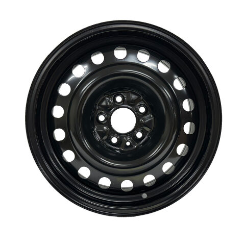 17X6.5 5X114.3 ET40 CB64.15 BLACK STEEL WHEELBLACK STEEL WHEEL, SEAT CONICAL ACORN&nbsp;M12