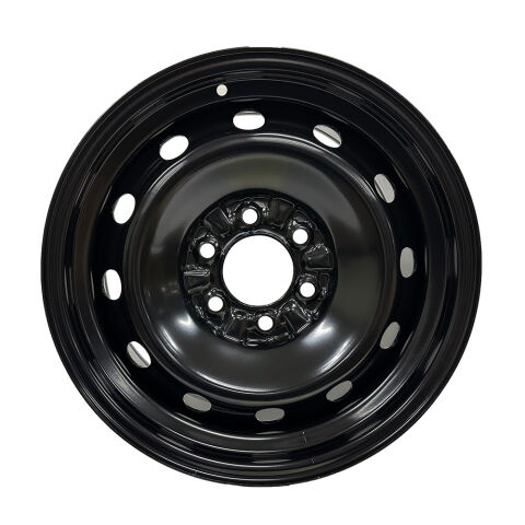 17X8 6X135 ET20 CB87.1 BLACK STEEL WHEELBLACK STEEL WHEEL, SEAT CONICAL ACORN&nbsp;M14
