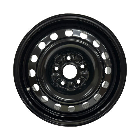 16X6.5 5X114.3 ET45 CB60.06 BLACK STEEL WHEELBLACK STEEL WHEEL, SEAT CONICAL ACORN&nbsp;M12