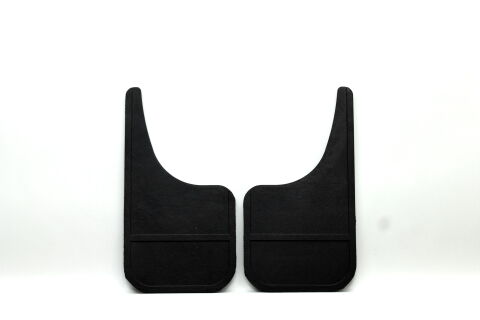 Universal 12 x 22 Moon Cut Black Rubber Mud&nbsp;Flaps