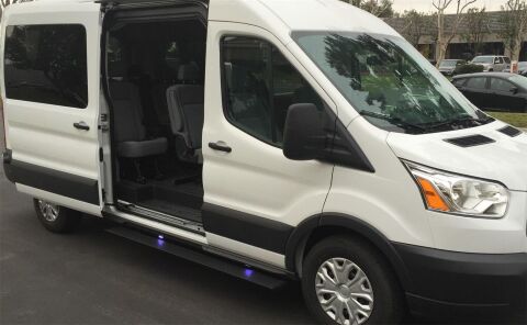 Powerstep Plug-N-Play - 14-19 Ford Transit, Passenger Side/Gas&nbsp;Only