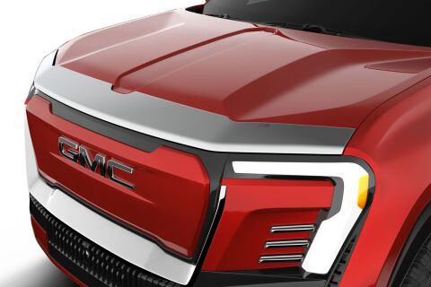 Aeroskin Hood Protector;&nbsp;Chrome