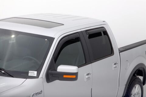 Ventvisor Deflector; Smoke; In-Channel; 4&nbsp;pc.