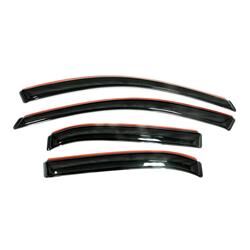 Ventvisor Deflector; Smoke; In-Channel; 4&nbsp;pc.