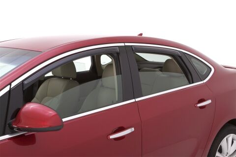 Ventvisor Deflector; Smoke; In-Channel; 4&nbsp;pc.