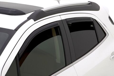 Ventvisor Deflector; Smoke; In-Channel; 4&nbsp;pc.