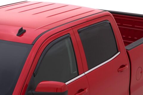 Ventvisor Deflector; Smoke; In-Channel; 4&nbsp;pc.