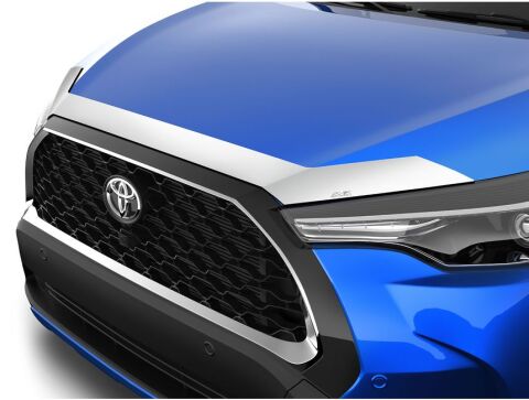 Aeroskin Hood Protector;&nbsp;Chrome