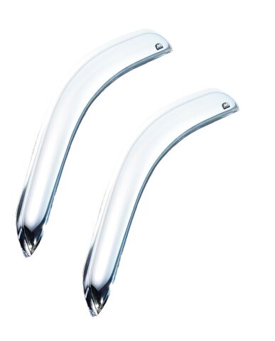 Ventvisor Deflector; Chrome; Outside Mount; 2&nbsp;pc.
