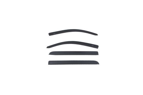Ventvisor Deflector; Color-Match; Low Profile; Graphite Metallic
