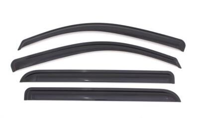 Ventvisor Deflector; Smoke; Low Profile; Outside Mount; 4&nbsp;pc.