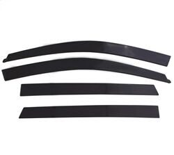 Ventvisor Deflector; Smoke; Low Profile; Outside Mount; 4&nbsp;pc.