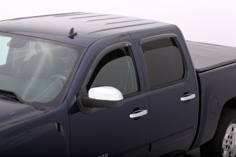 Ventvisor Deflector; Smoke; Outside Mount; 4&nbsp;pc.