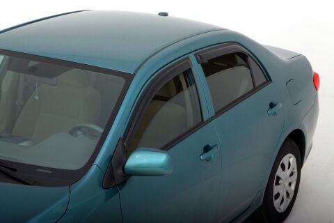 Ventvisor Deflector; Smoke; Outside Mount; 4&nbsp;pc.