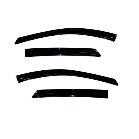 Ventvisor Deflector; Smoke; Outside Mount; 4&nbsp;pc.