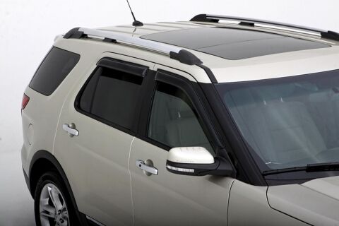 Ventvisor Deflector; Smoke; Outside Mount; 4&nbsp;pc.
