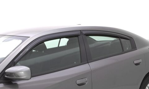 Ventvisor Deflector; Smoke; Outside Mount; 4&nbsp;pc.