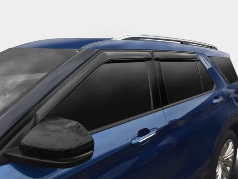 Ventvisor Deflector; Smoke; Outside Mount; 4&nbsp;pc.