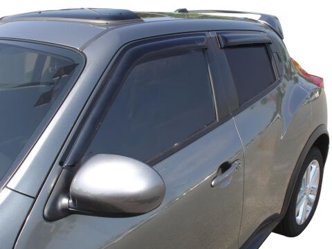 Ventvisor Deflector; Smoke; Outside Mount; 4&nbsp;pc.