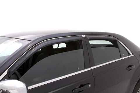 Ventvisor Deflector; Smoke; Outside Mount; 4&nbsp;pc.