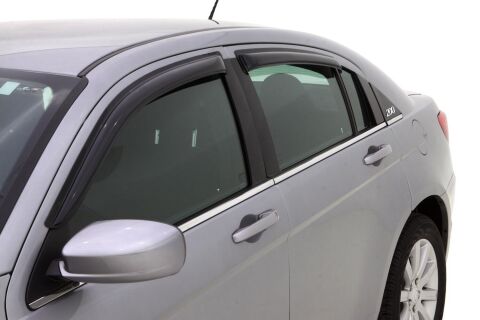 Ventvisor Deflector; Smoke; Outside Mount; 4&nbsp;pc.