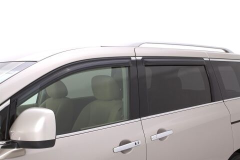 Ventvisor Deflector; Smoke; Outside Mount; 4&nbsp;pc.