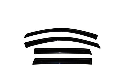 Ventvisor Deflector; Smoke; Outside Mount; 4&nbsp;pc.