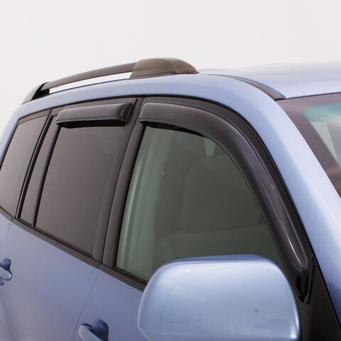Ventvisor Deflector; Smoke; Outside Mount; 4&nbsp;pc.