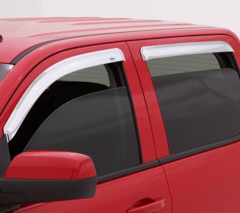 Ventvisor Deflector; Chrome; Outside Mount; 4&nbsp;pc.