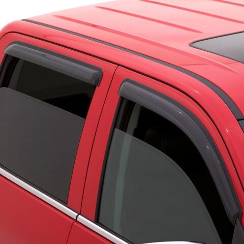 Ventvisor Deflector; Smoke; Outside Mount; 4&nbsp;pc.