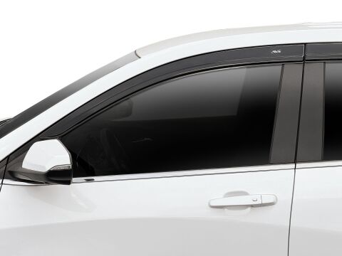 Ventvisor Deflector; Smoke; Low Profile; Outside Mount; 4&nbsp;pc.