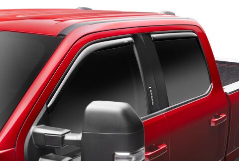 Ventvisor Deflector; Smoke; In-Channel; 4&nbsp;pc.