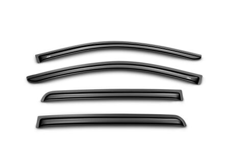 Ventvisor Deflector; Smoke; Outside Mount; 4&nbsp;pc.
