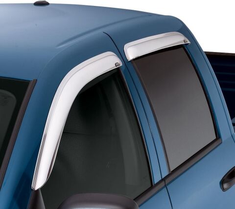 Ventvisor Deflector; Chrome; Outside Mount; 4&nbsp;pc.