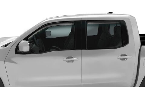 Ventvisor Deflector; Smoke; In-Channel; 4&nbsp;pc.