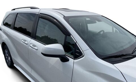Ventvisor Deflector; Smoke; Outside Mount; 2&nbsp;pc.