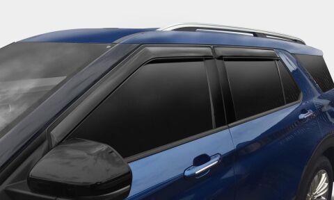 Ventvisor Deflector; Smoke; Outside Mount; 4&nbsp;pc.