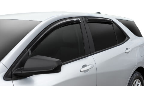 Ventvisor Deflector; Smoke; In-Channel; 4&nbsp;pc.